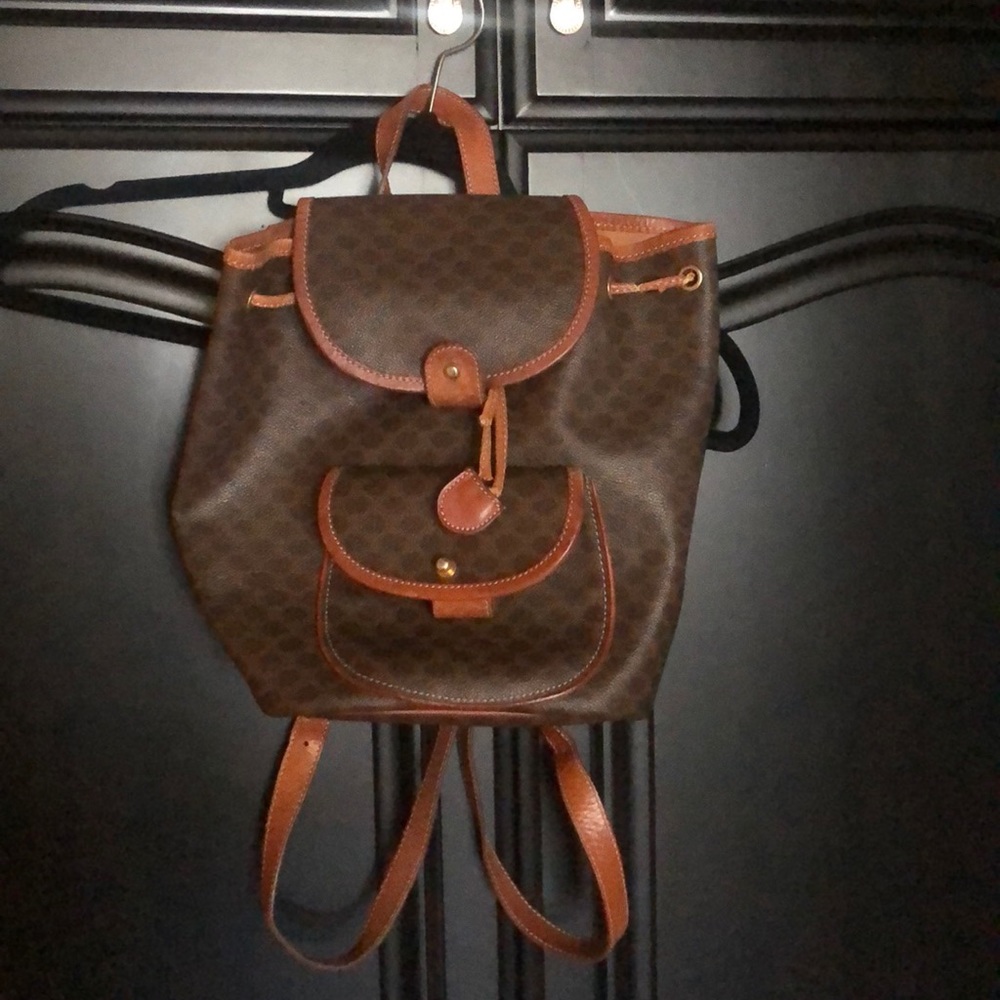 Mini vintage Celine backpack